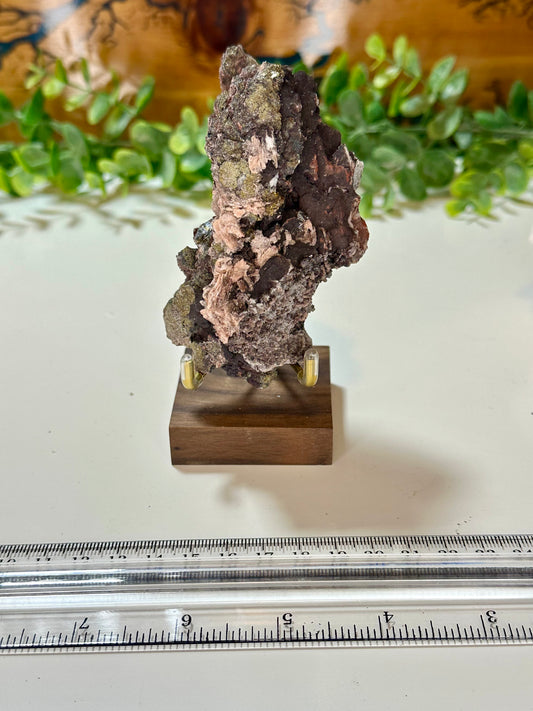 Barite with Chalcopyrite