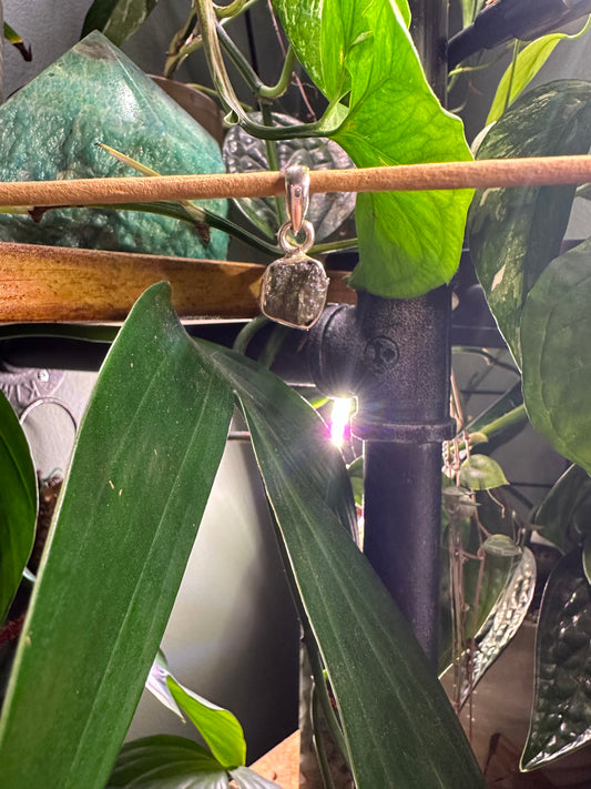 Moldavite Pendant