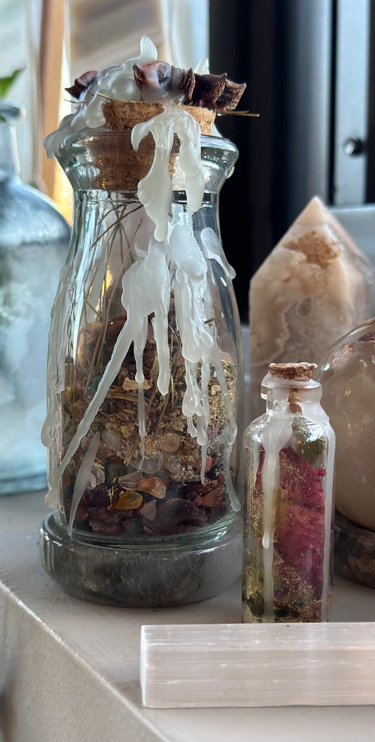 Customizable Spell Jar Kits for Personalized Intentions