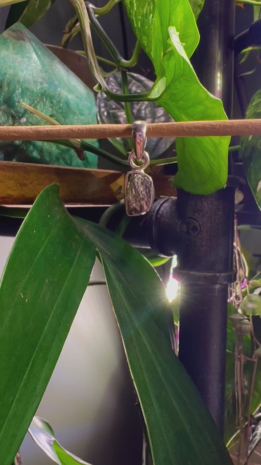 Moldavite Pendant