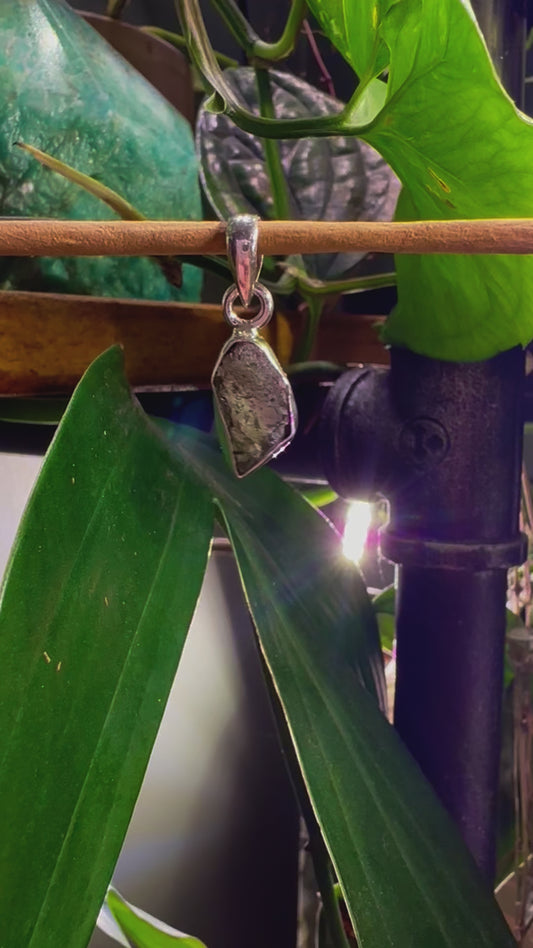 Moldavite Pendant